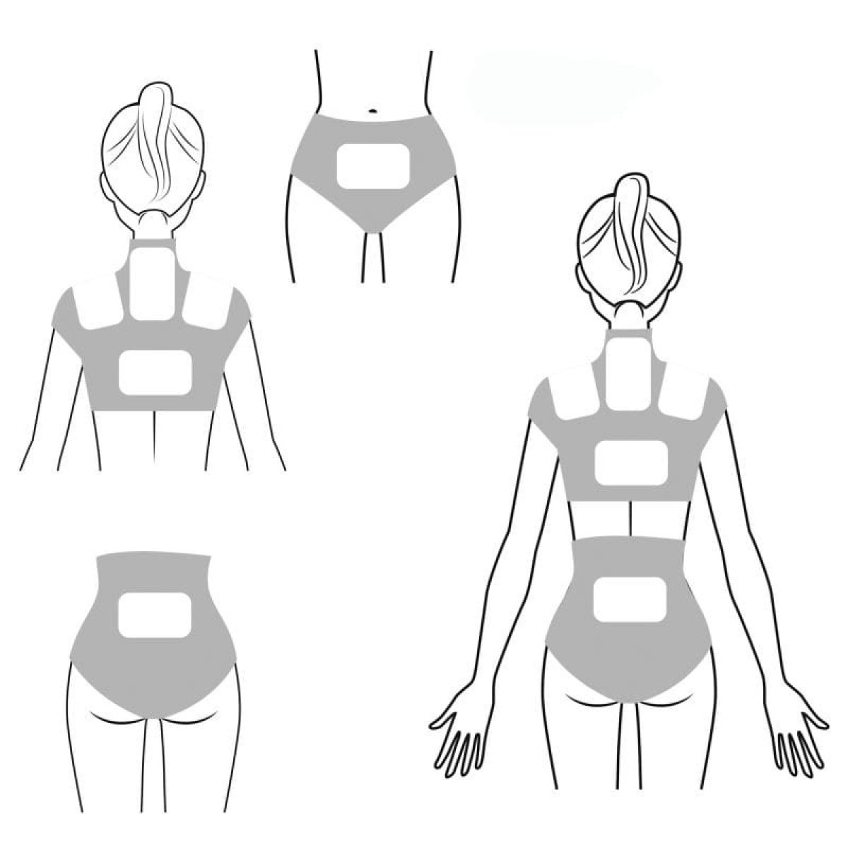 Ohřívač na záda BASIC NATURE