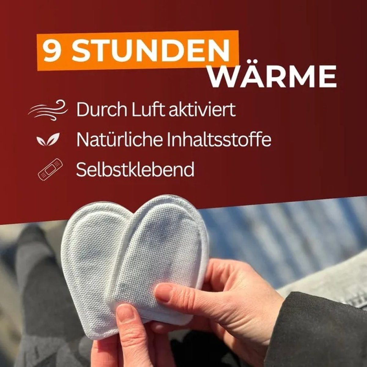 Ohřívač prstů nohou THERMOPAD 2ks 9hodin