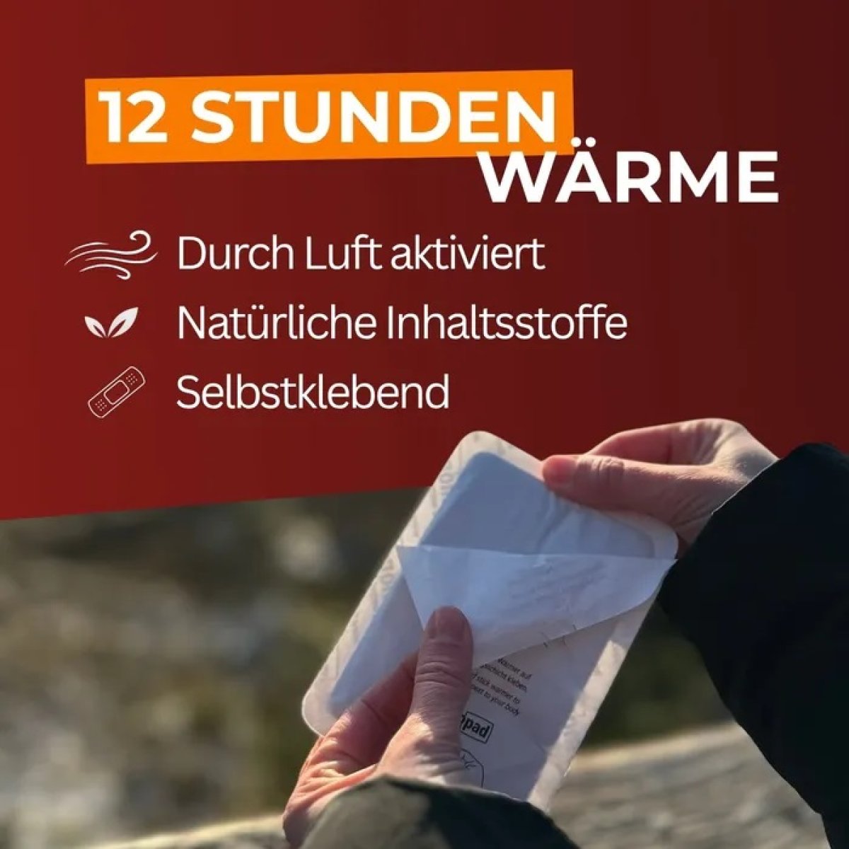 Ohřívač těla THERMOPAD 12hodin