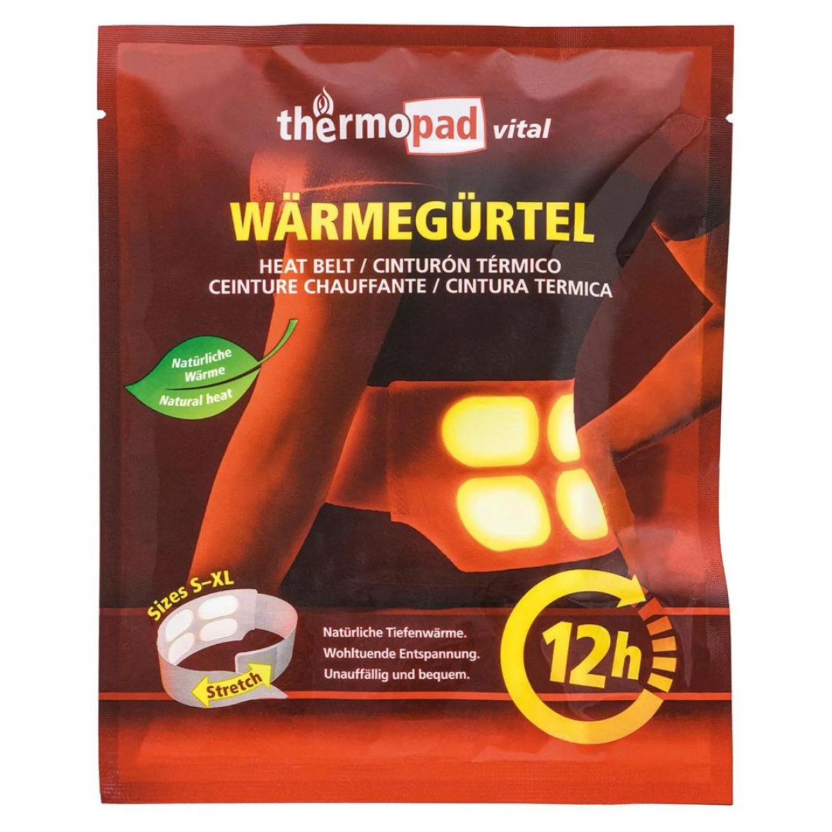 Ohřívací pás THERMOPAD 12hodin