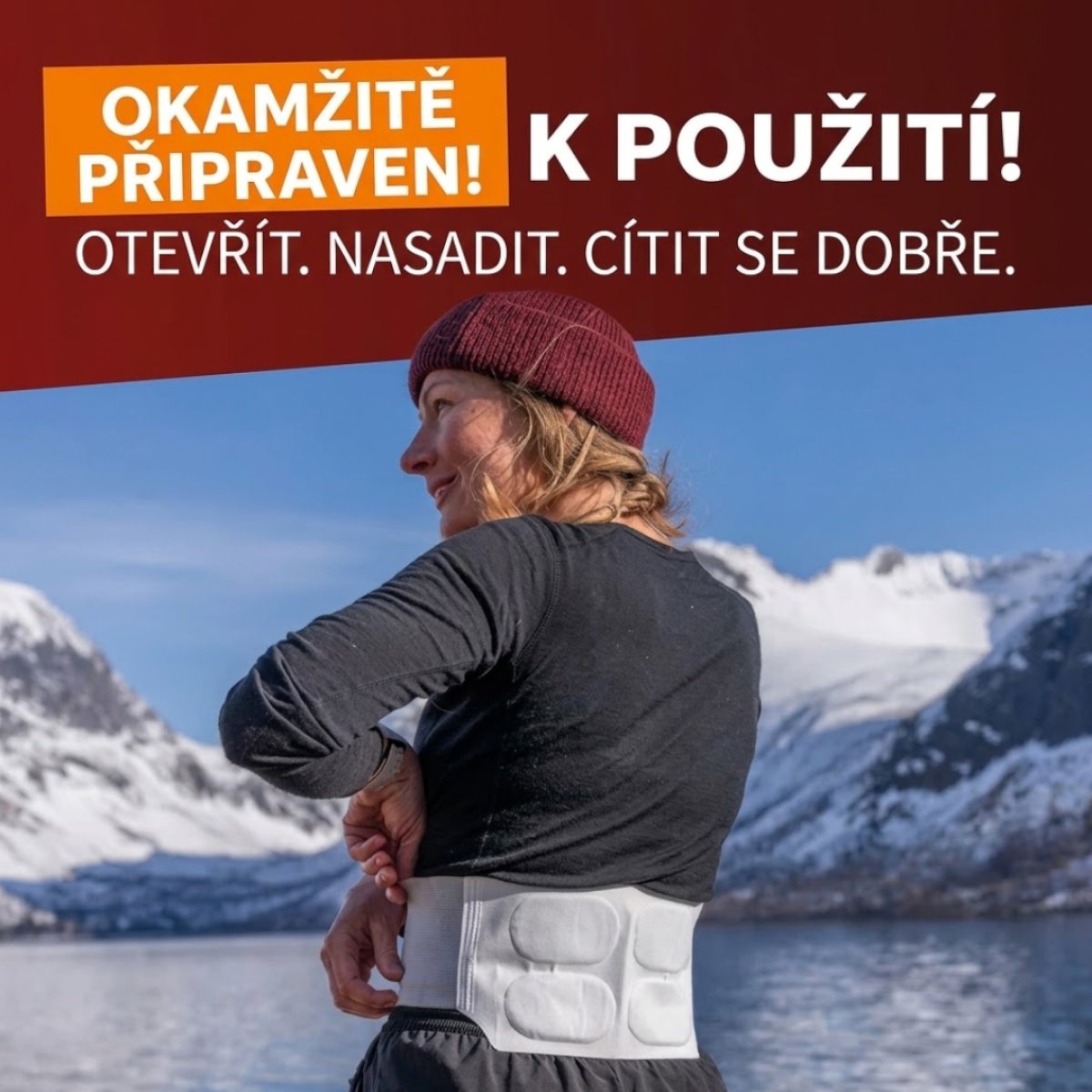 Ohřívací pás THERMOPAD 3ks 12hodin