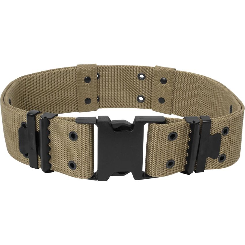 Pásek  široký  nylon  béžový