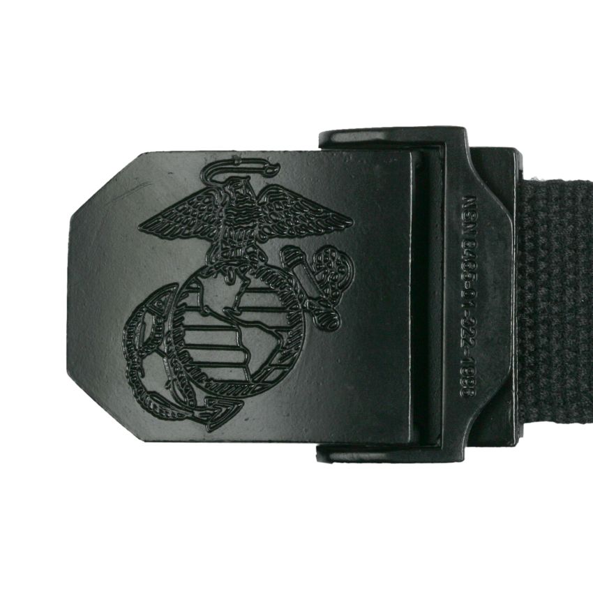 Opasek USMC tenký  UTILITY   Černý