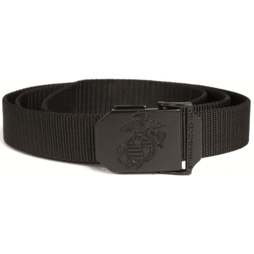 Opasek USMC tenký  UTILITY   Černý