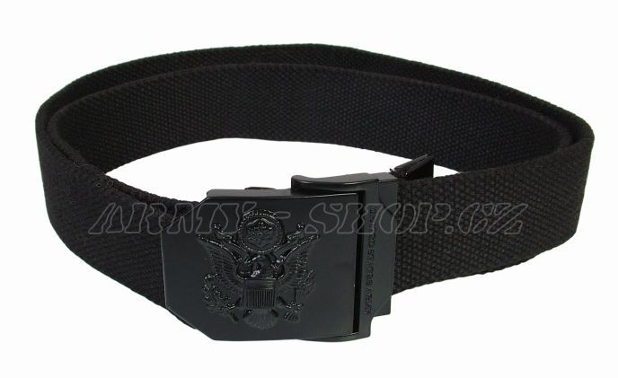 Opasek US ARMY tenký  UTILITY  - Černý