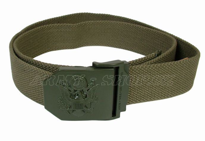 Opasek US ARMY tenký  UTILITY  - Olivový