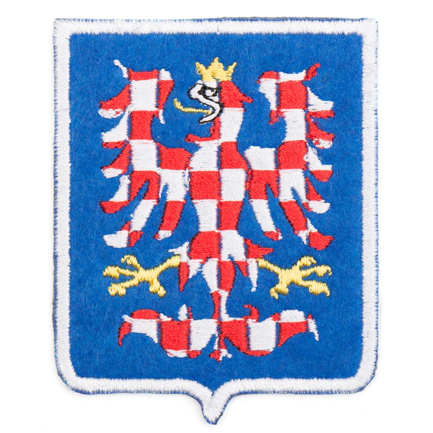 Nášivka Orlice moravská  modrá