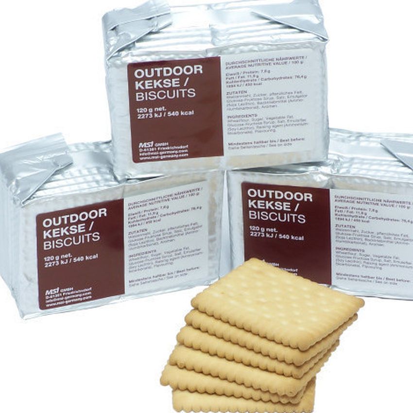 Nouzové OUTDOOR keksy 120g