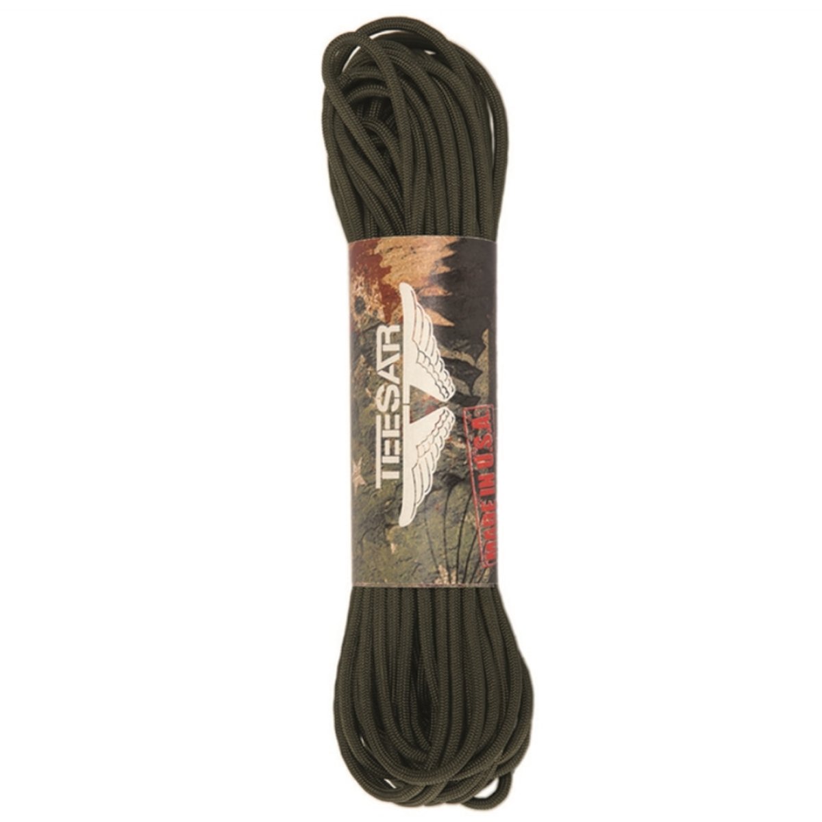 Parachute Cord ø 3mm/16m TEESAR zelená