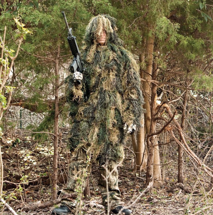 Parka hejkal SNIPER GHILLIE woodland