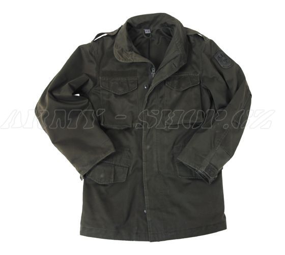 Parka Rakousko šedá typ M65