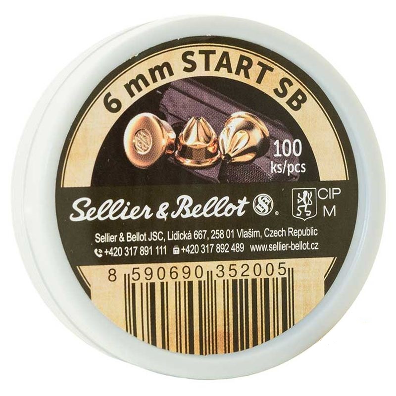 Akustická nábojka START 6mm 100ks