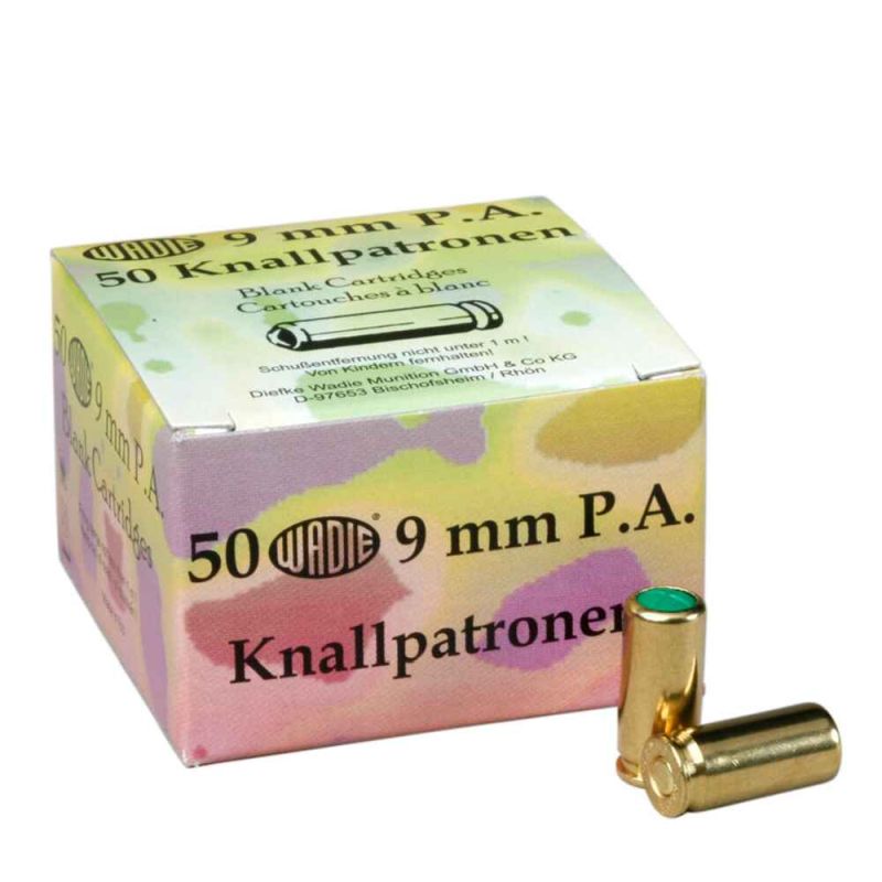 Startovací náboje 9mm pistole Wadie 1ks