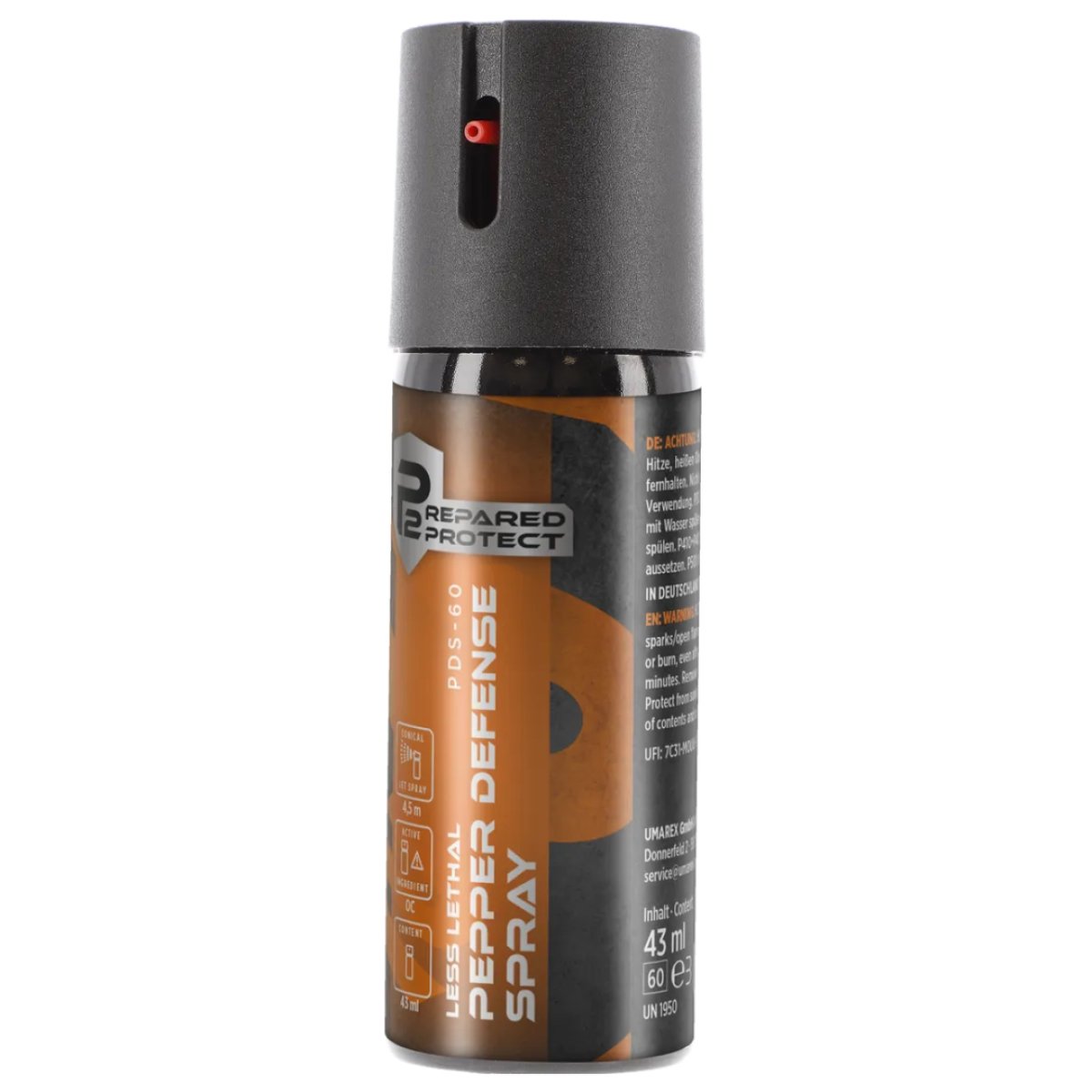 Pepper Defence spray P2P PDS-60 Fog 43ml