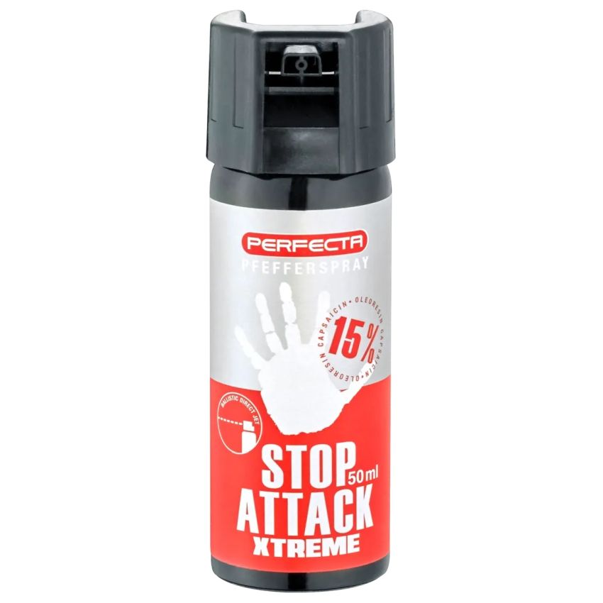 Pepřák PERFECTA stop attack EXTREME JET 50ml červený
