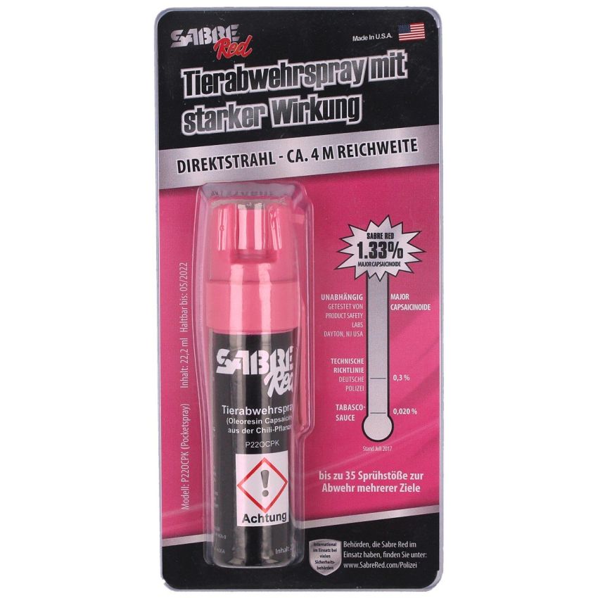 Pepřový sprej SABRE RED PINK 22,2ml