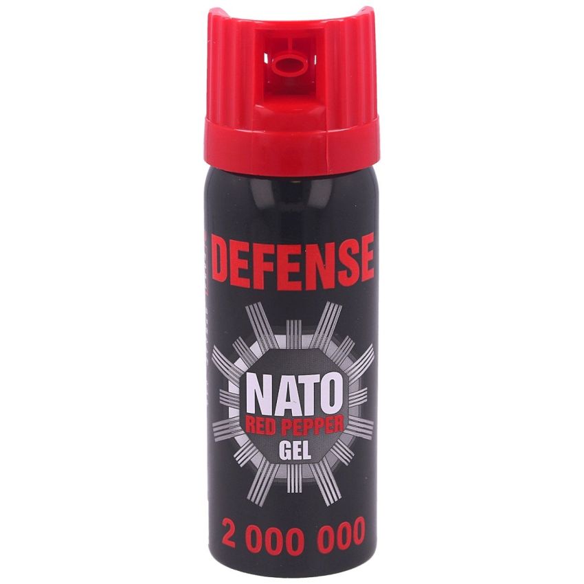 Pepřák DEFENSE NATO GEL clona 50ml černý