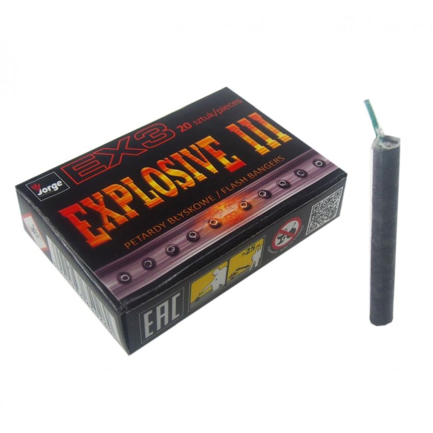 Petardy EXPLOSIVE III. 20ks