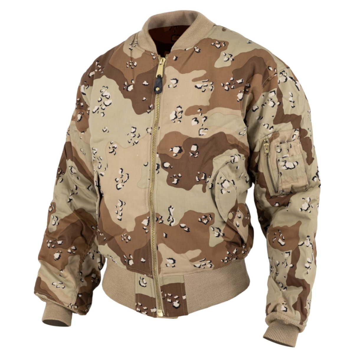 Pilotní bunda US Army MA-1 BOMBER DESERT 6