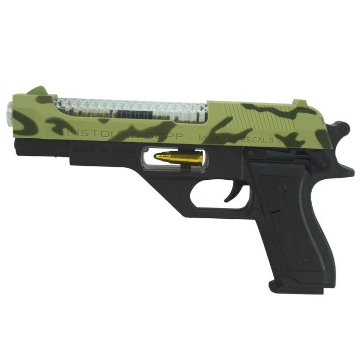 Pistole pro děti plastová maskáčová
