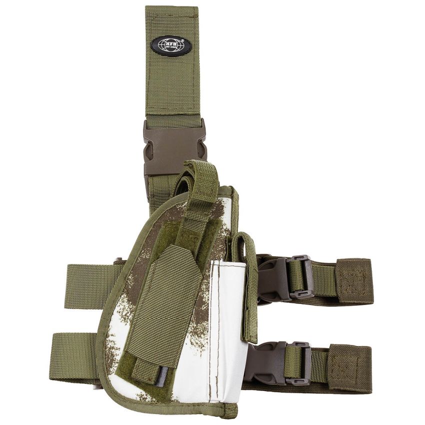 Pouzdro pistolové STEHENNÍ  SNOW