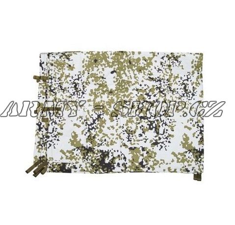 Multifunkční maskovací plachta - SNOW camo