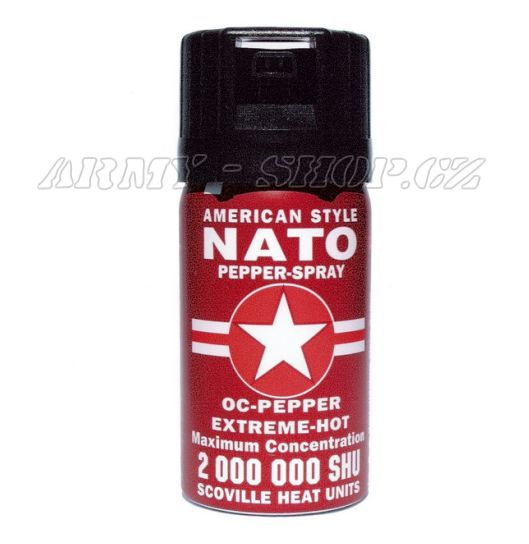 Obranný plyn NATO OC PEPPER - 40ml