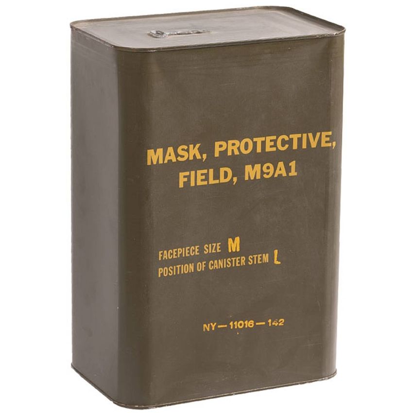 Protiplynová maska US ARMY - model M9A1
