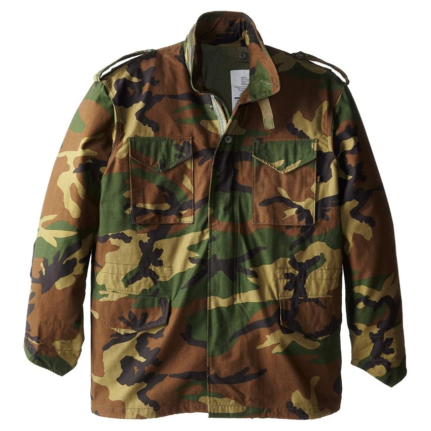 Polní bunda M65 ALPHA INDUSTRIES Woodland