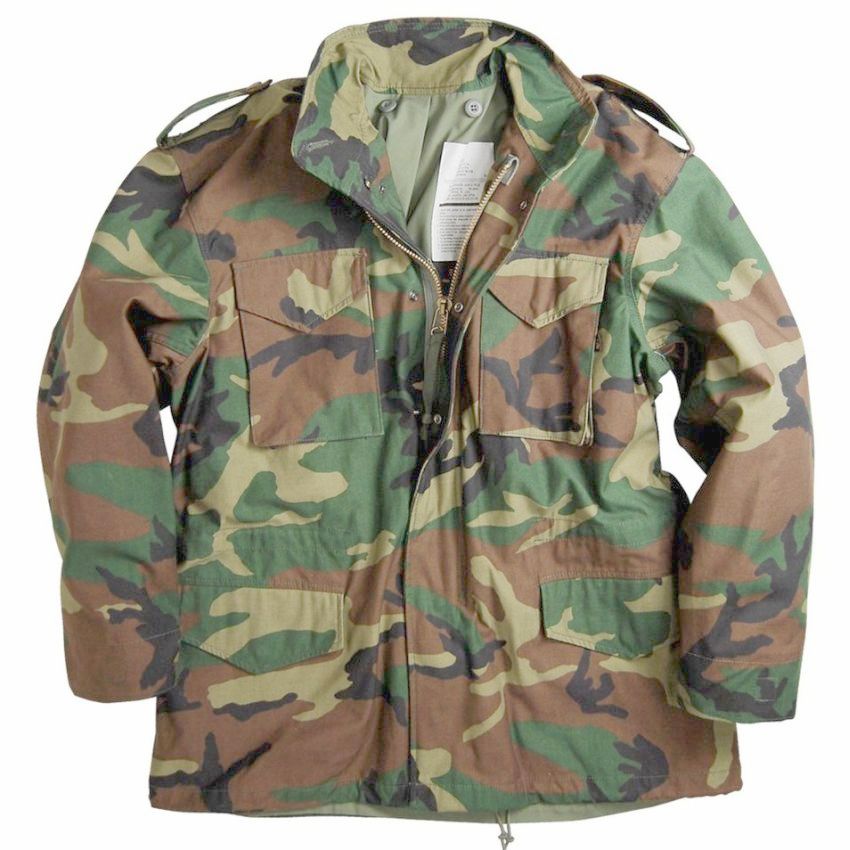 Polní bunda M65  woodland  US ARMY  předepraná