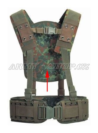 Polstrování BUNDESWEHR - Zádové