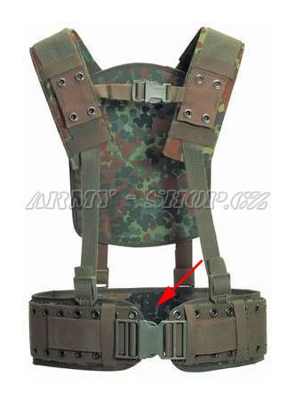 Polstrování BUNDESWEHR - Opaskové