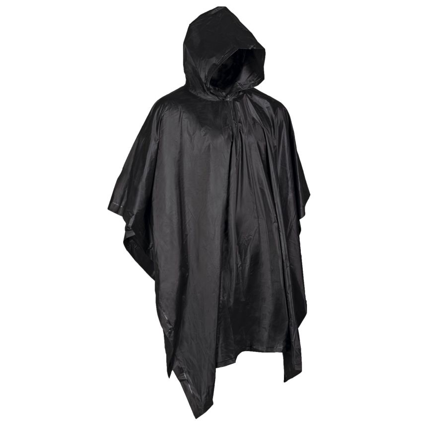 Poncho BEST CLASS vinil Mil-Tec BLACK