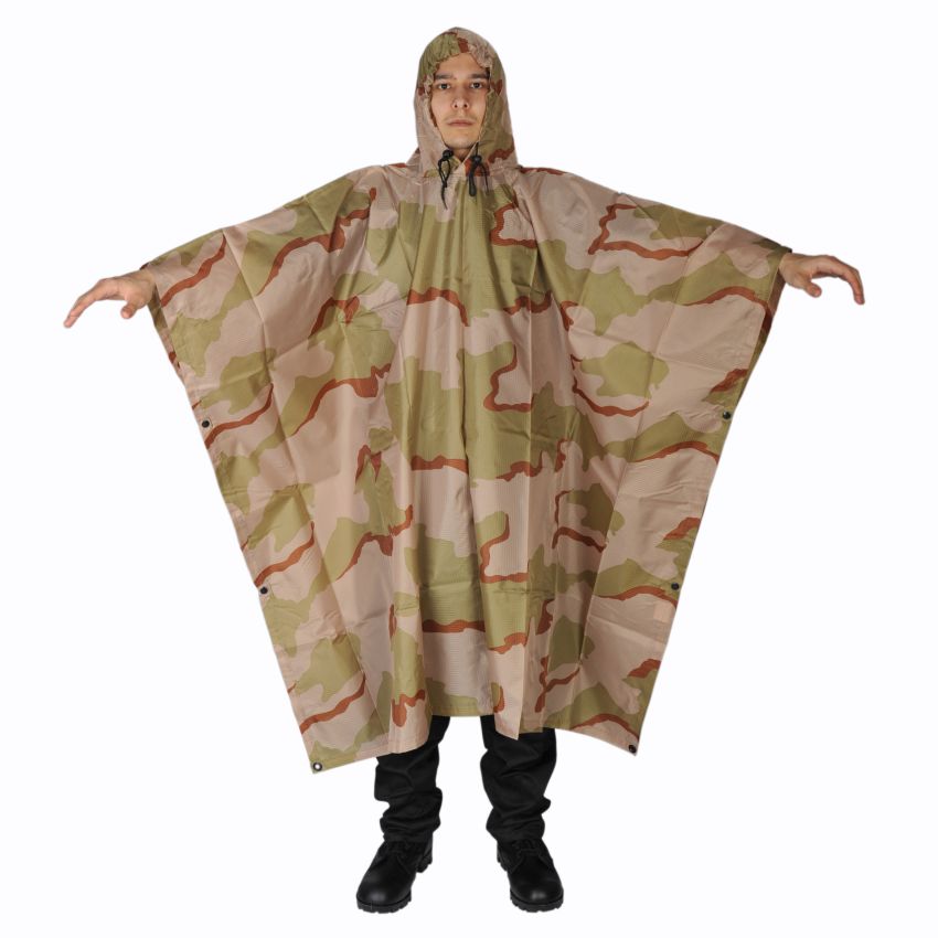 Pončo Army rip-stop - DESERT3