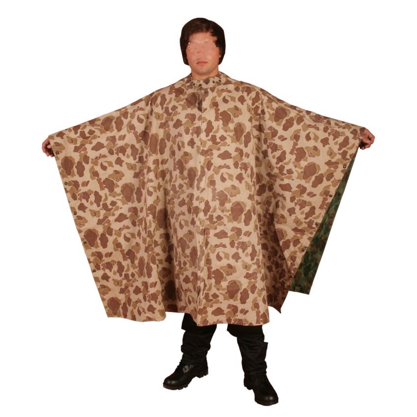 Pončo WWII US Pacific oboustranné