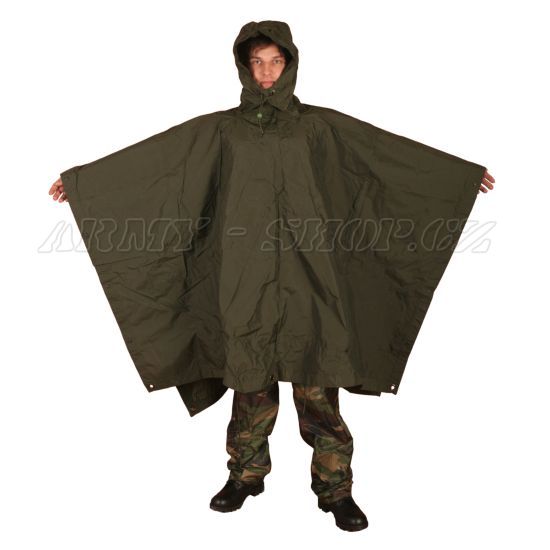 Pončo orig. BRITSKÉ - oliv