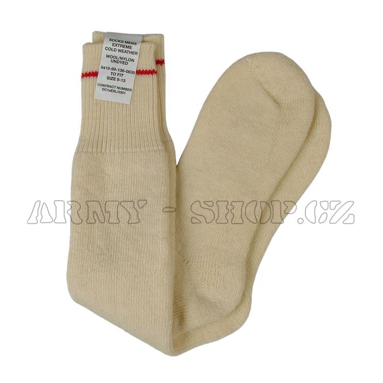 Ponožky ECW Britská Armáda - bílé