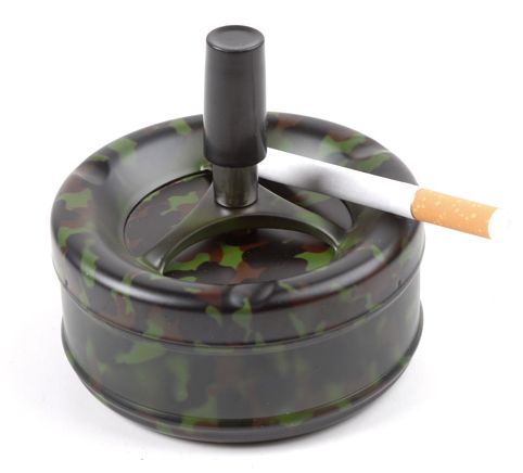 Popelník CAMO  tvar Plechovka