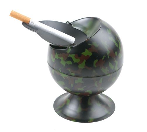 Popelník CAMO  tvar Baseboll