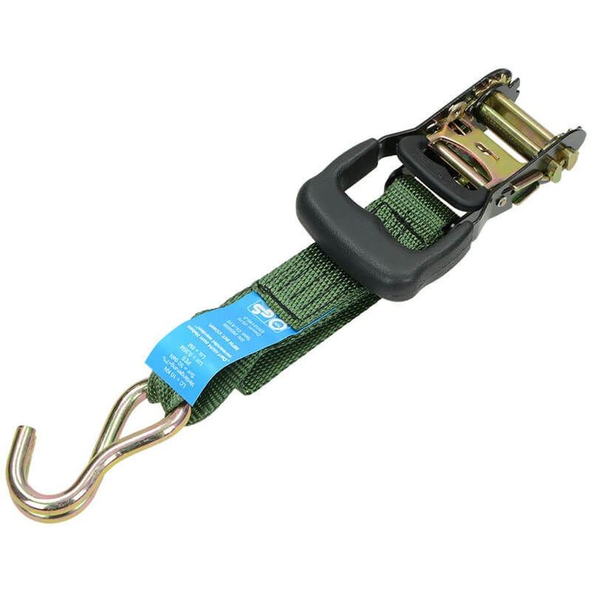 Popruh upínací 3,8cm/4,8m 1200kg OLIV