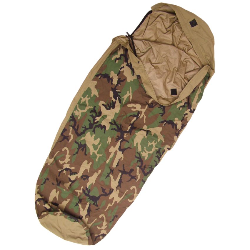 Povlak ECWCS na spací pytel  camo WOODLAND