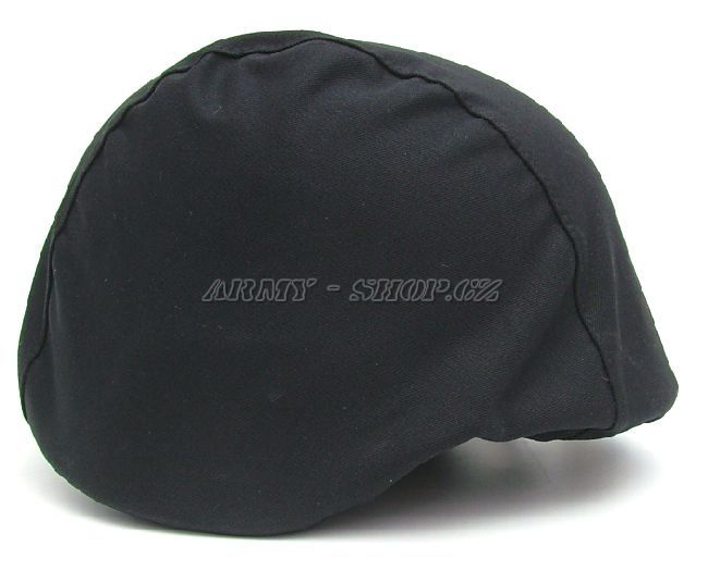 Kamuflážní povlak ČERNÝ na KEVLAROVOU PŘILBU