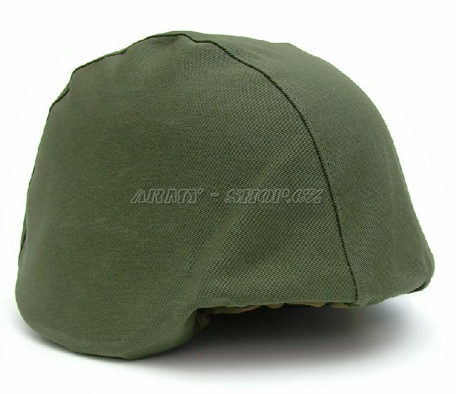 Kamuflážní povlak OLIVOVÝ na KEVLAROVOU PŘILBU