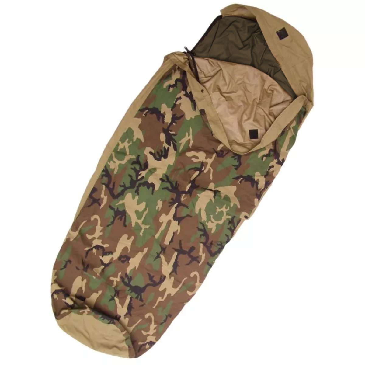 Povlak ECWCS na spací pytel  camo WOODLAND