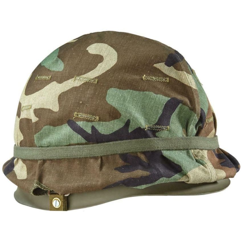 Povlak na US přilbu Woodland nový