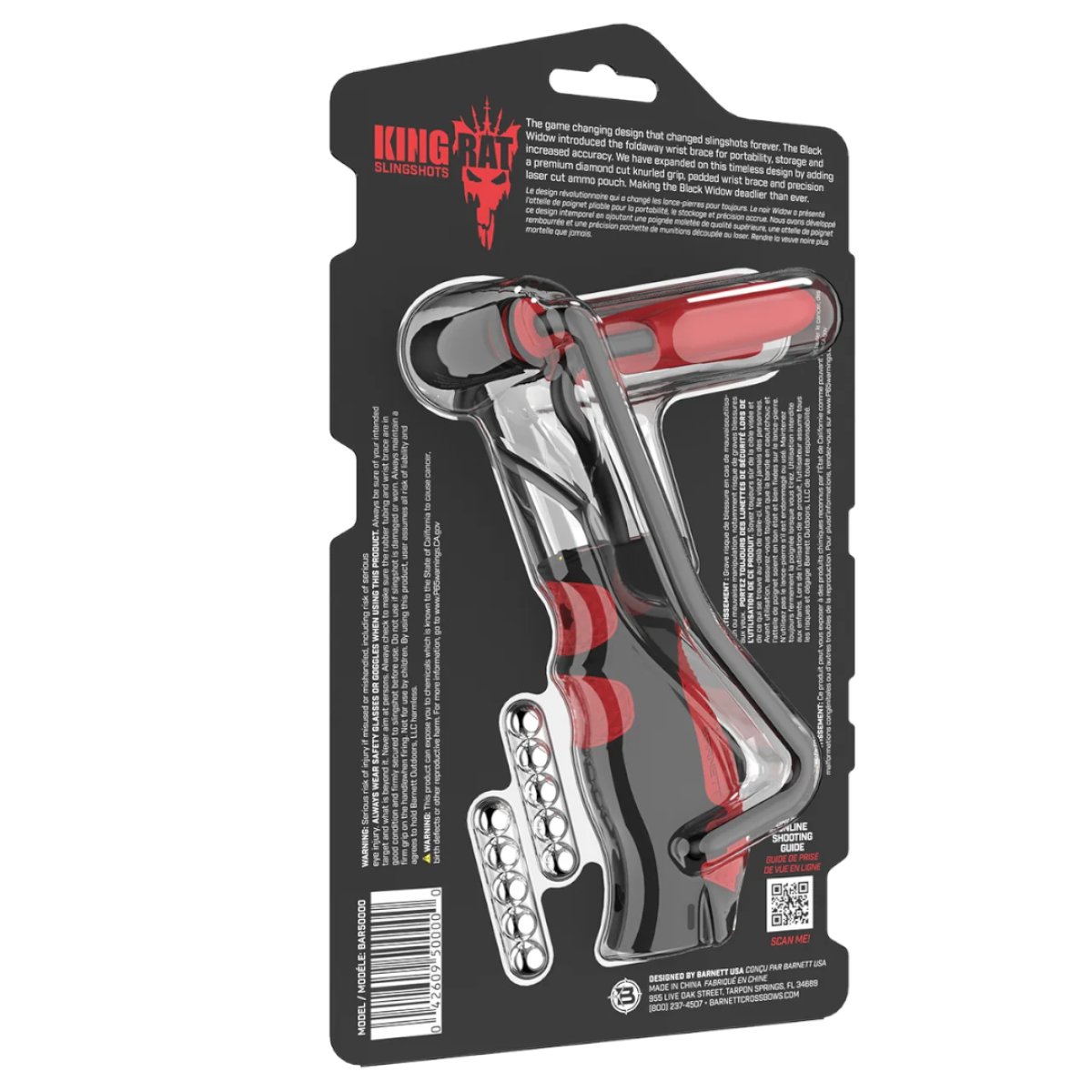Prak King Rat Black Widow BARNETT