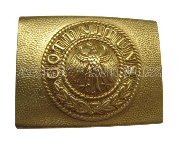 Opasková přeska GOTT MIT UNS zlatá