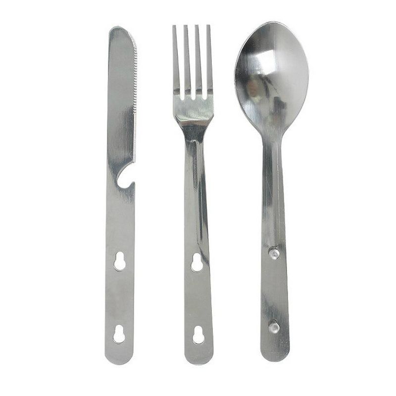 Skládací odlehčený 3-dílný příbor BCB