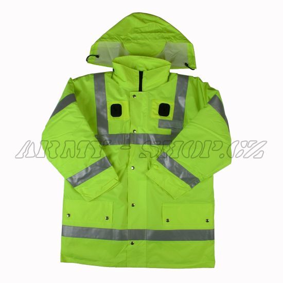 Reflexní zateplená bunda POLICIE