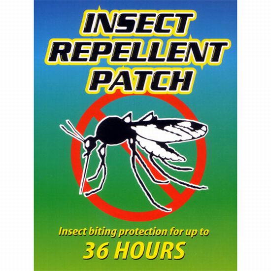 Náplast na komáry 36h